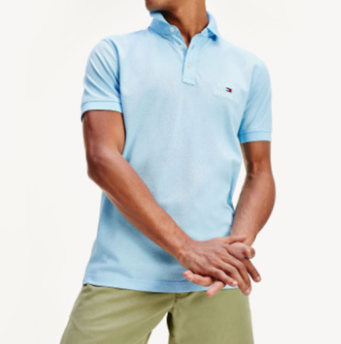 Tommy Hilfiger - Áo polo tay ngắn nam Arch Artwork Regular MW21-EP20