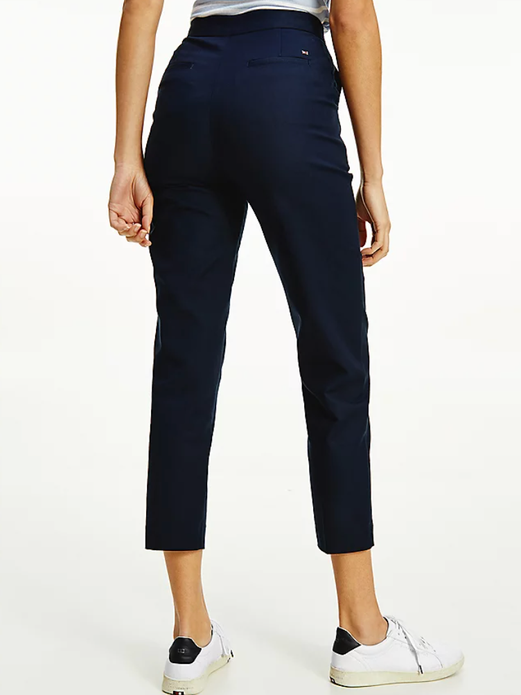 Tommy Hilfiger - Quần dài nữ Slub Co Slim Ankle Pant WP21-H2Q1