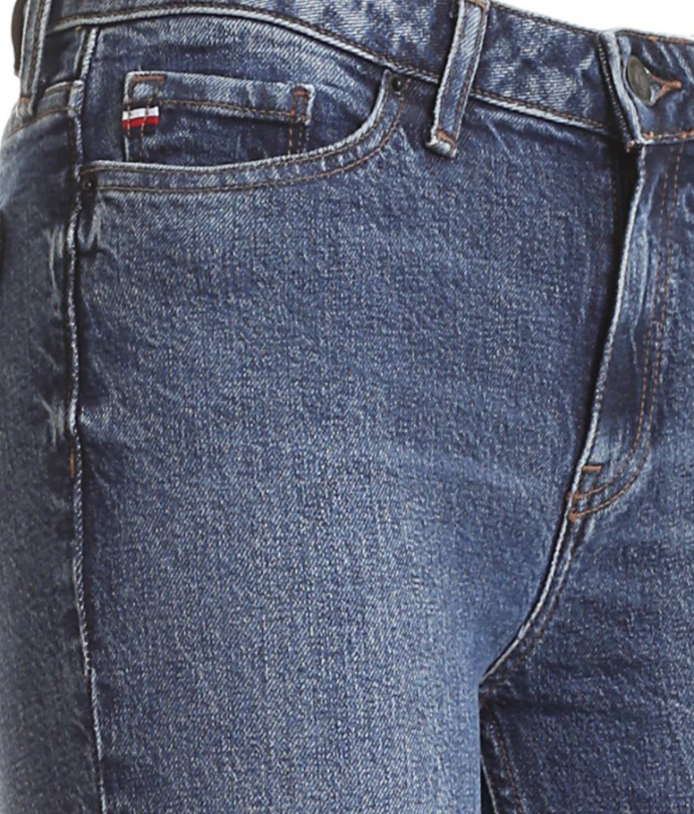Tommy Hilfiger - Quần jeans nữ Rome Straight Right Luxe WQ21-5F20