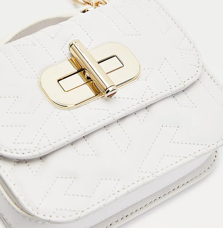 Tommy Hilfiger - Túi đeo chéo nữ Turnlock Mini Crossover Monogram AW21-9935