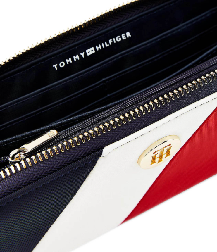 Tommy Hilfiger - Ví dài nữ Poppy Large Corp AW21-99P2