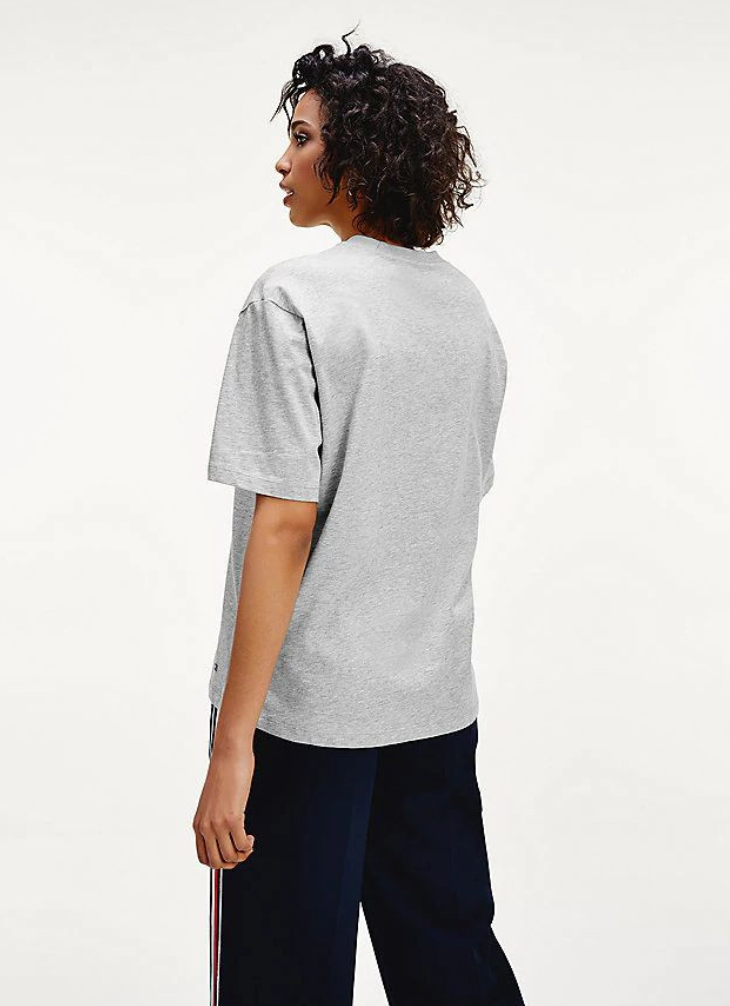 Tommy Hilfiger - Áo tay ngắn nữ Icon Relaxed Copper Tee QW21-WP20