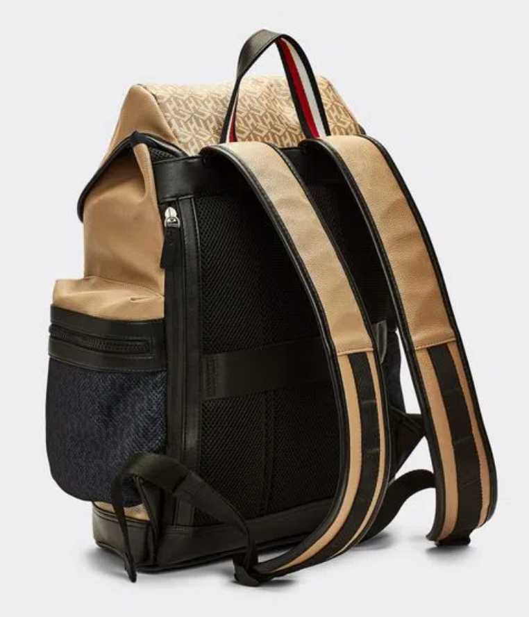 Tommy Hilfiger - Ba lô nam Coated Canvas Flap AM21-5920