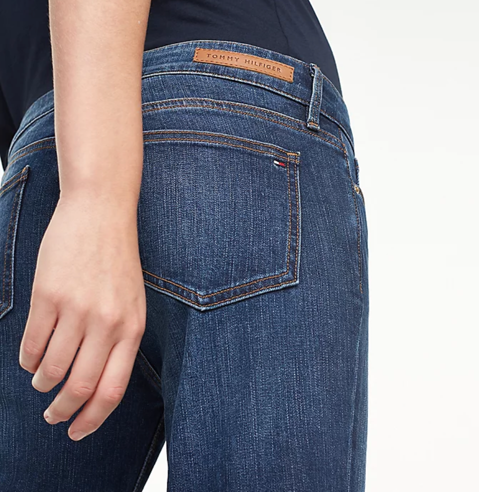 Tommy Hilfiger - Quần jeans nữ Heritage Rome Straight AP21-7O22