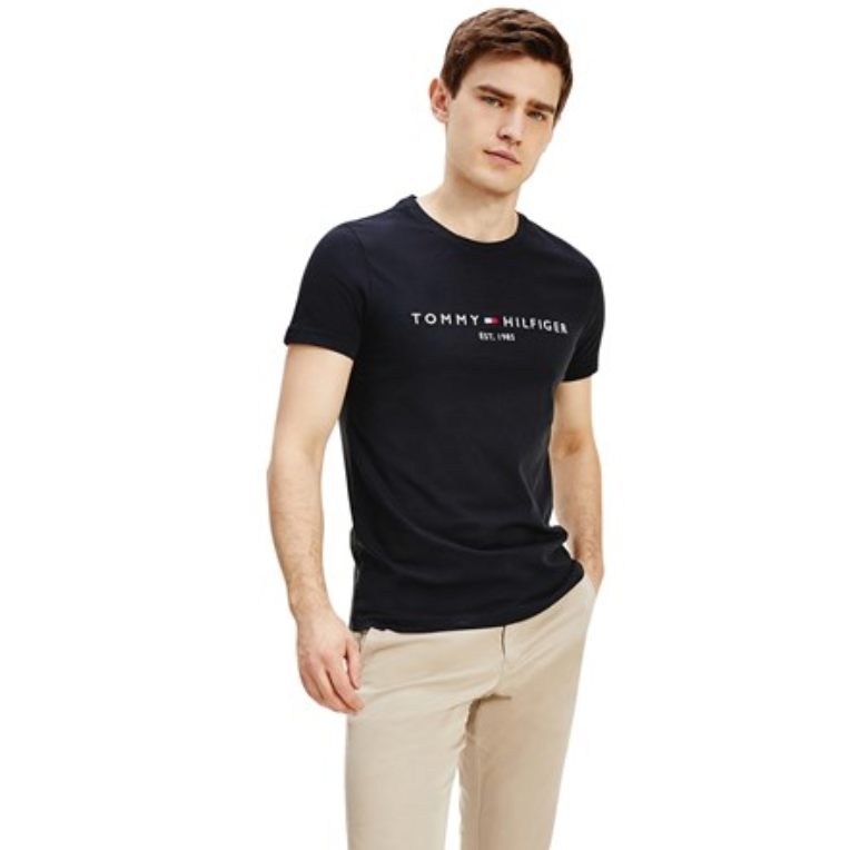 Tommy Hilfiger - Áo thun tay ngắn nam Core Logo T-Shirt MW21-5592