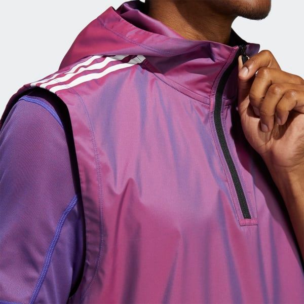 adidas - Áo khoác có mũ trùm đầu Nam Primeblue Vest Hooded Sweat SS21-GL26