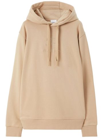 Burberry - Áo khoác có mũ trùm đầu nam EKD-embroidery cotton hoodie