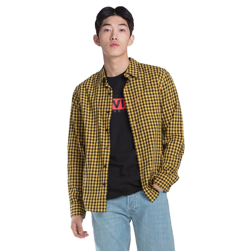 Levi's - Áo sơ mi tay dài nam Regular Men Levis LS-0146