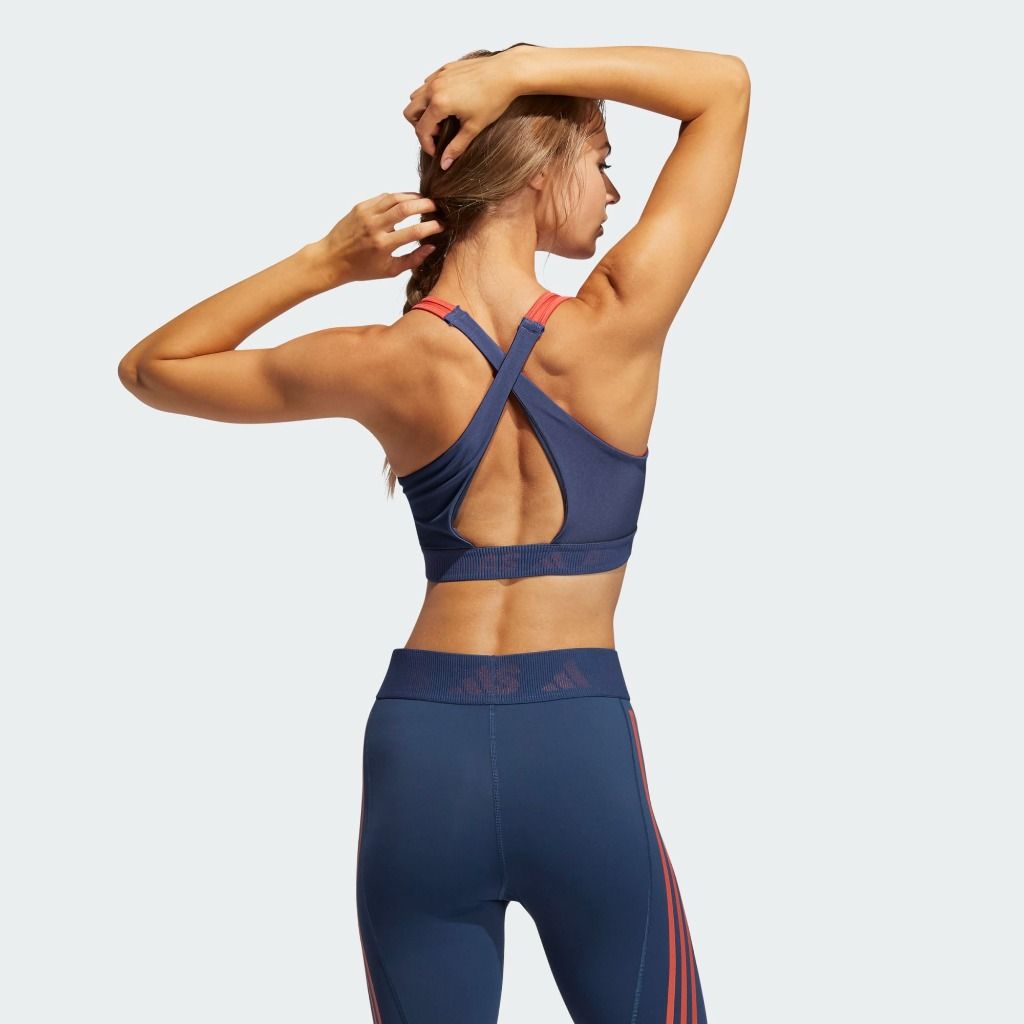 adidas - Áo ngực Nữ 3 Stripe Workout Bra Training Women SS21-GM48