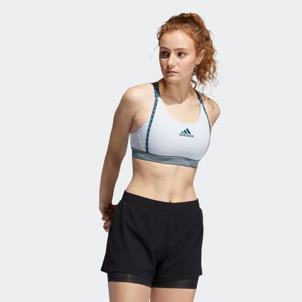 adidas - Áo ngực hỗ trợ vừa Nữ Drst Branded B Workout Bra - Medium Support SS21-GM54