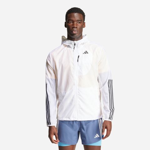 adidas - Áo khoác chạy bộ Nam Own The Run 3-Stripes Jacket