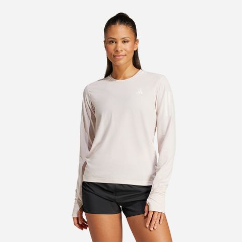 adidas - Áo tay dài chạy bộ Nữ adidas Own The Run Long Sleeve Tee