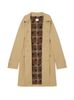 Burberry - Áo khoác dài nam Burberry car coat logo print trench