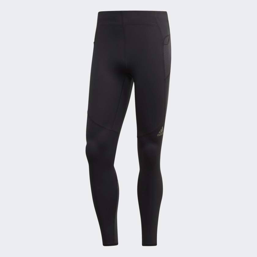 adidas - Quần dài ống bó Nam Saturday Tight Running SS21-FM30