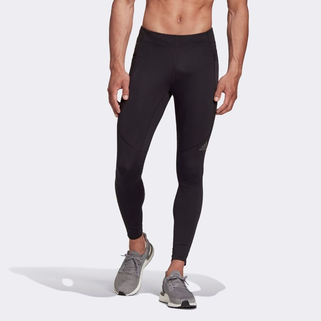adidas - Quần dài ống bó Nam Saturday Tight Running SS21-FM30