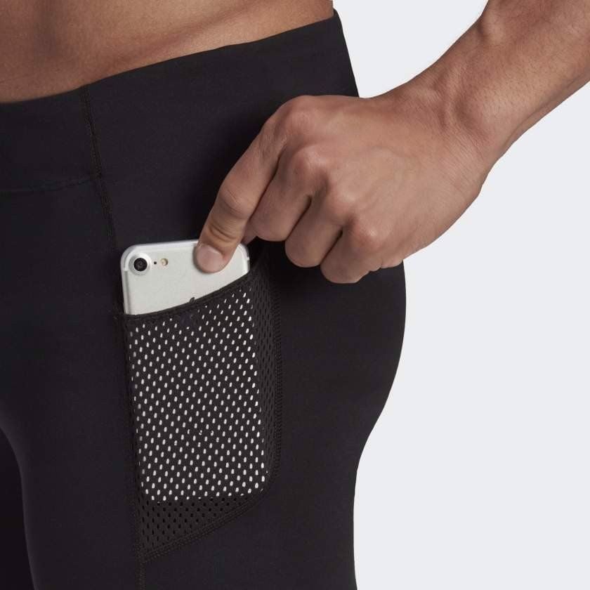 adidas - Quần dài ống bó Nam Saturday Tight Running SS21-FM30