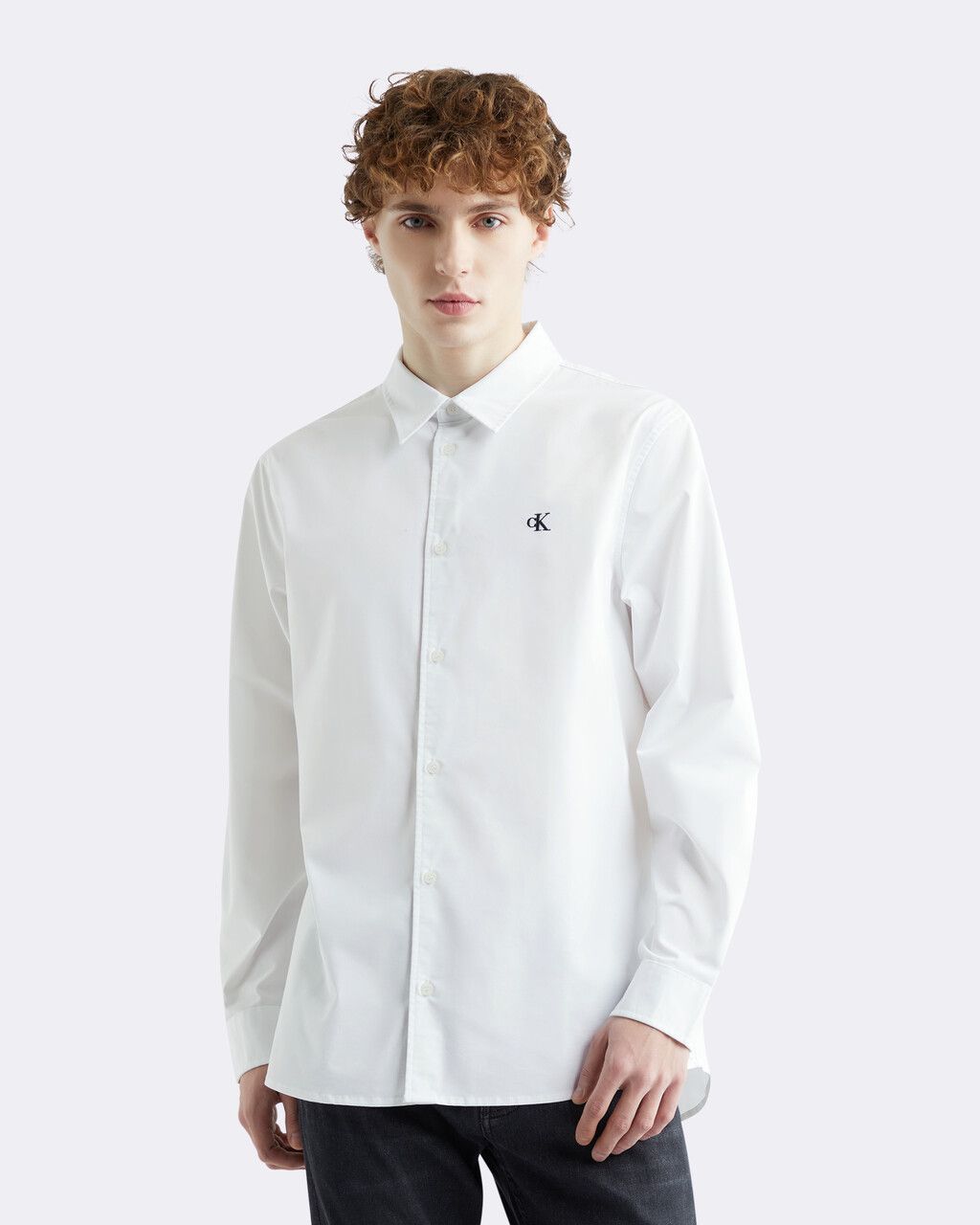 Calvin Klein - Áo sơ mi nam Coolmax Poplin Shirt