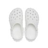 Crocs - Xăng đan trẻ em Classic Geometric White Lifestyle Sandal