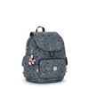 Kipling - Ba lô City Pack Small Denim Printed