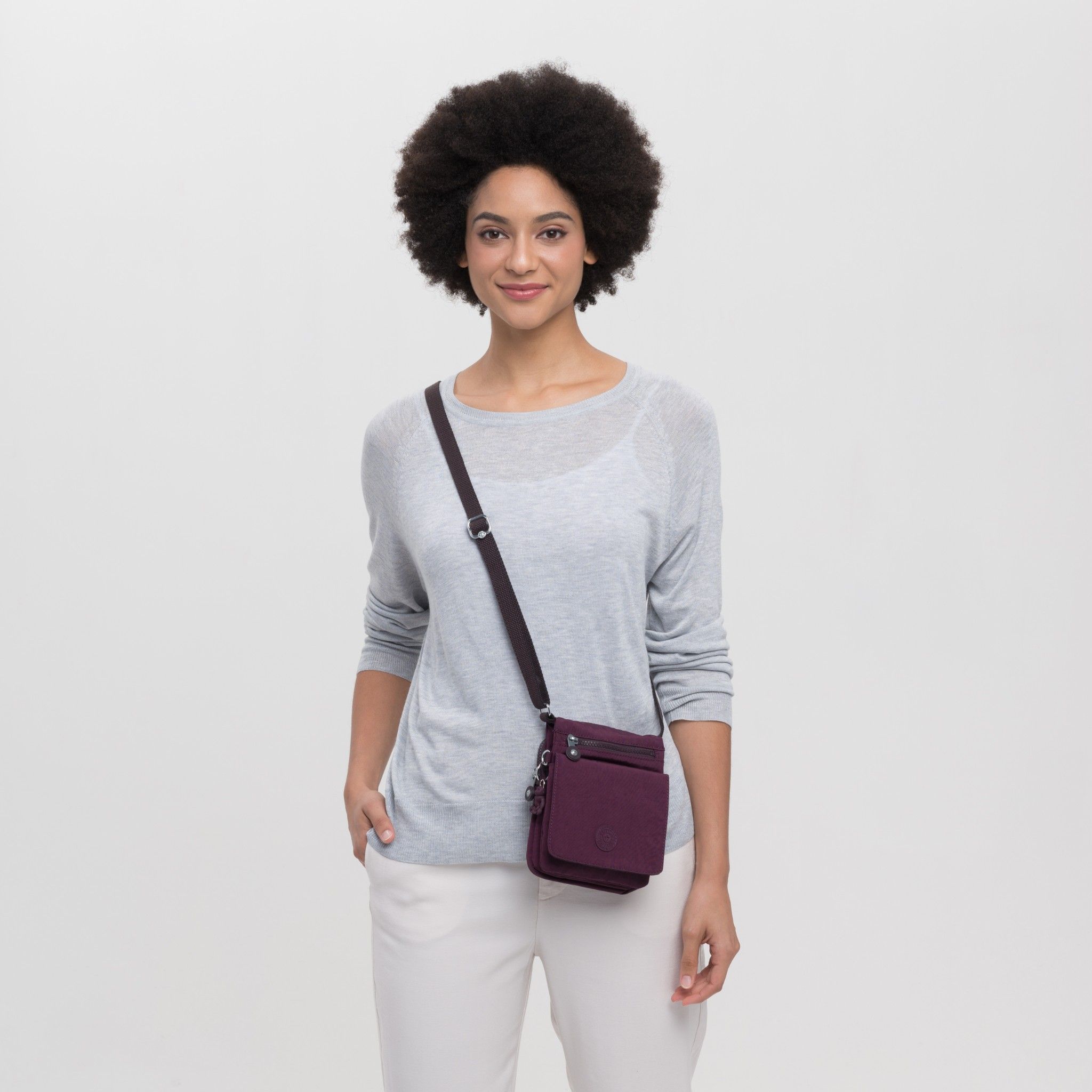Kipling - Túi đeo chéo du lịch New Eldorado Basic Unisex 1651E