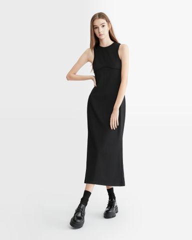 Calvin Klein - Đầm nữ Fitted Maxi Dress