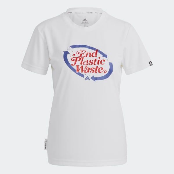 adidas - Áo thun tay ngắn Nữ Sust Bos G T Graphic Tee SS21-GL68