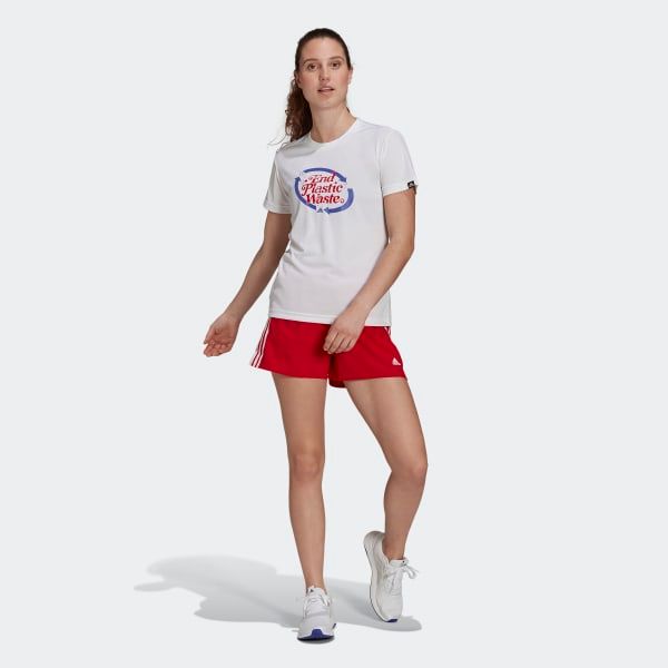 adidas - Áo thun tay ngắn Nữ Sust Bos G T Graphic Tee SS21-GL68