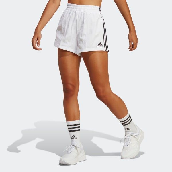 adidas - Quần ngắn Nữ Performance Women Essentials 3-Stripes Woven Shorts