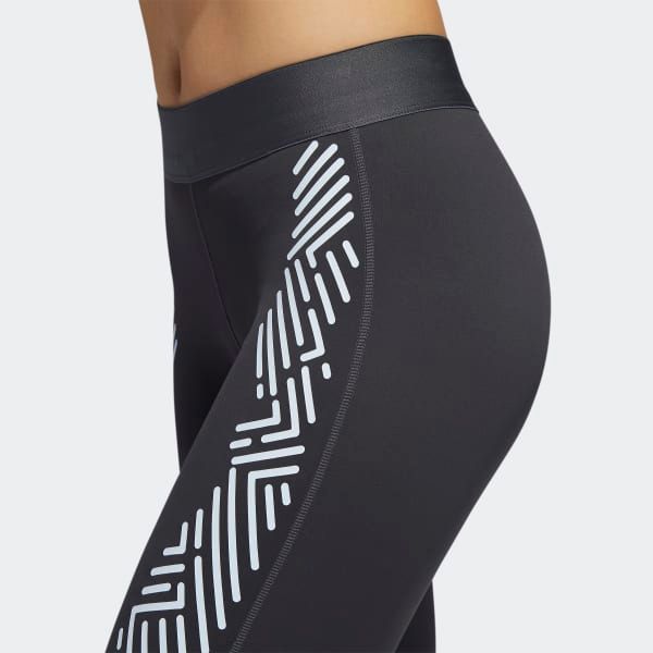 adidas - Quần dài ống bó Nữ Ask Grphic L T Tights SS20-FJ61