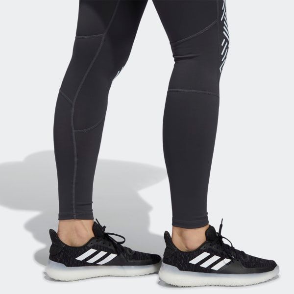 adidas - Quần dài ống bó Nữ Ask Grphic L T Tights SS20-FJ61