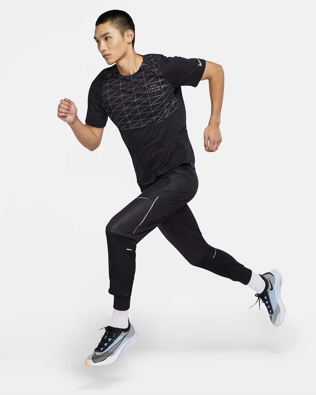 Nike - Áo tay ngắn thể thao nam Rn Dv Rise 365 Gx F AP21-CU10