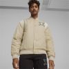 Puma - Áo khoác nam X One Piece Varsity Woven Putty Lifestyle Jacket