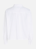 Tommy Hilfiger - Áo sơ mi tay dài nữ Women's White Blouson Drawstring Shirt