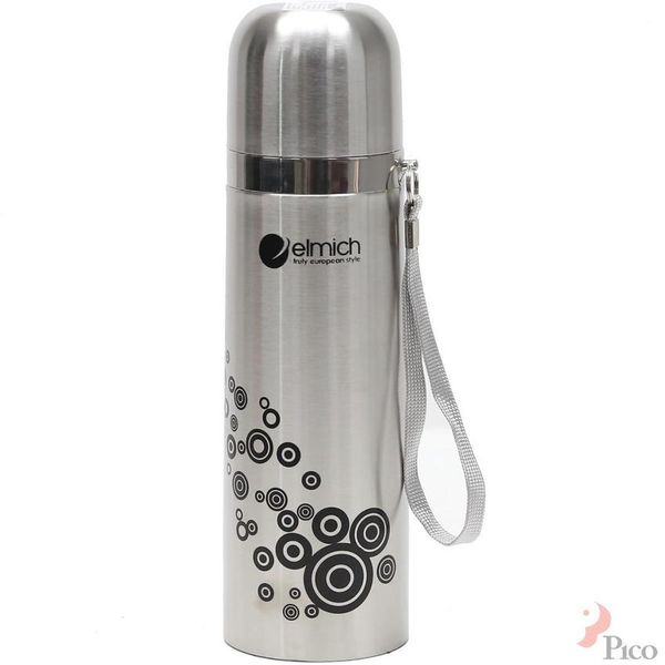 Elmich - Phích giữ nhiệt inox cao cấp 0.5L 304 H5 (Bạc) - Phân phối chính hãng