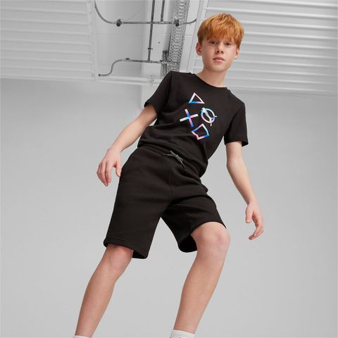 Puma - Quần ngắn bé trai X Playstation Lifestyle Shorts