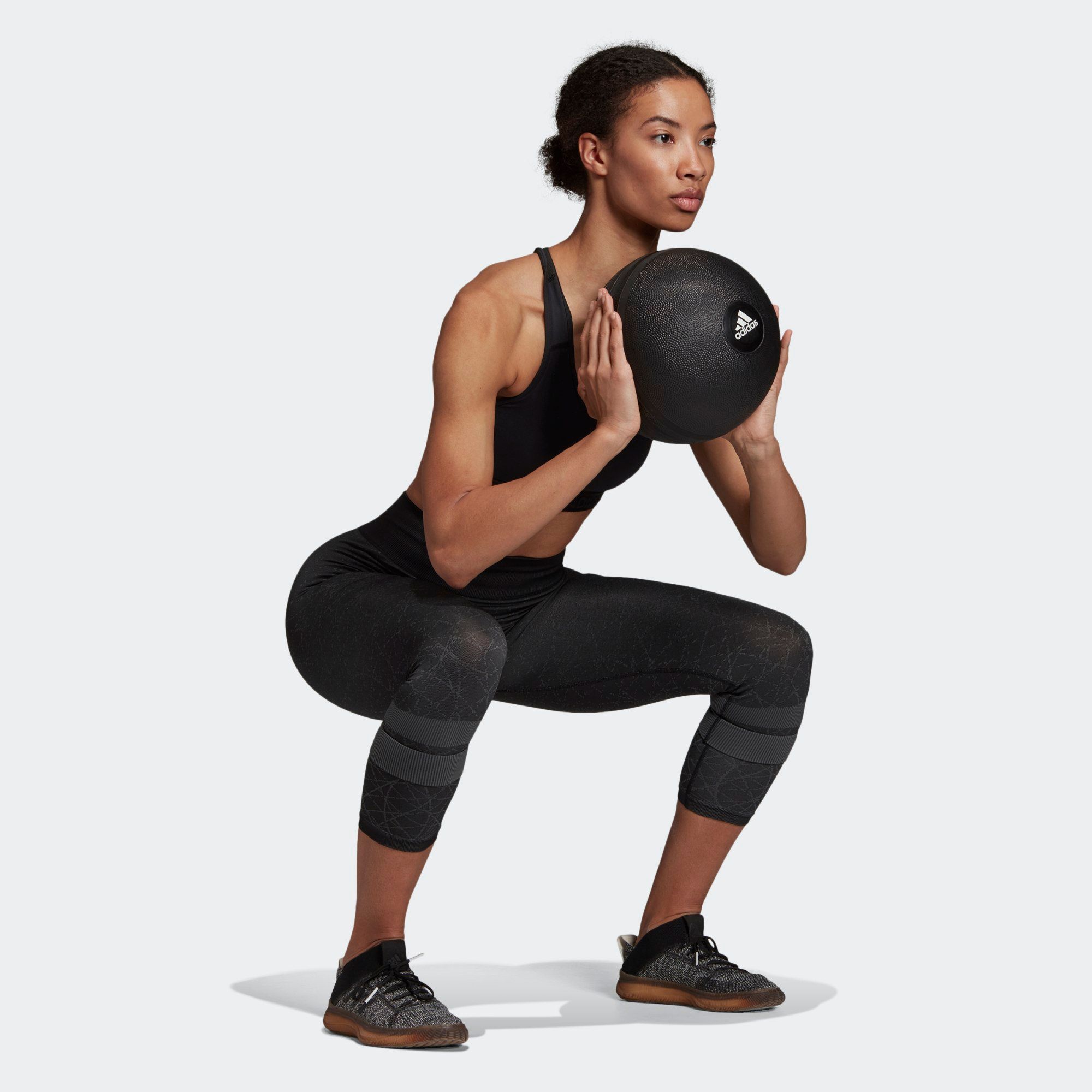 adidas - Quần dài ống bó Nữ Smlss Wl Tights Training Women SS19-DT76