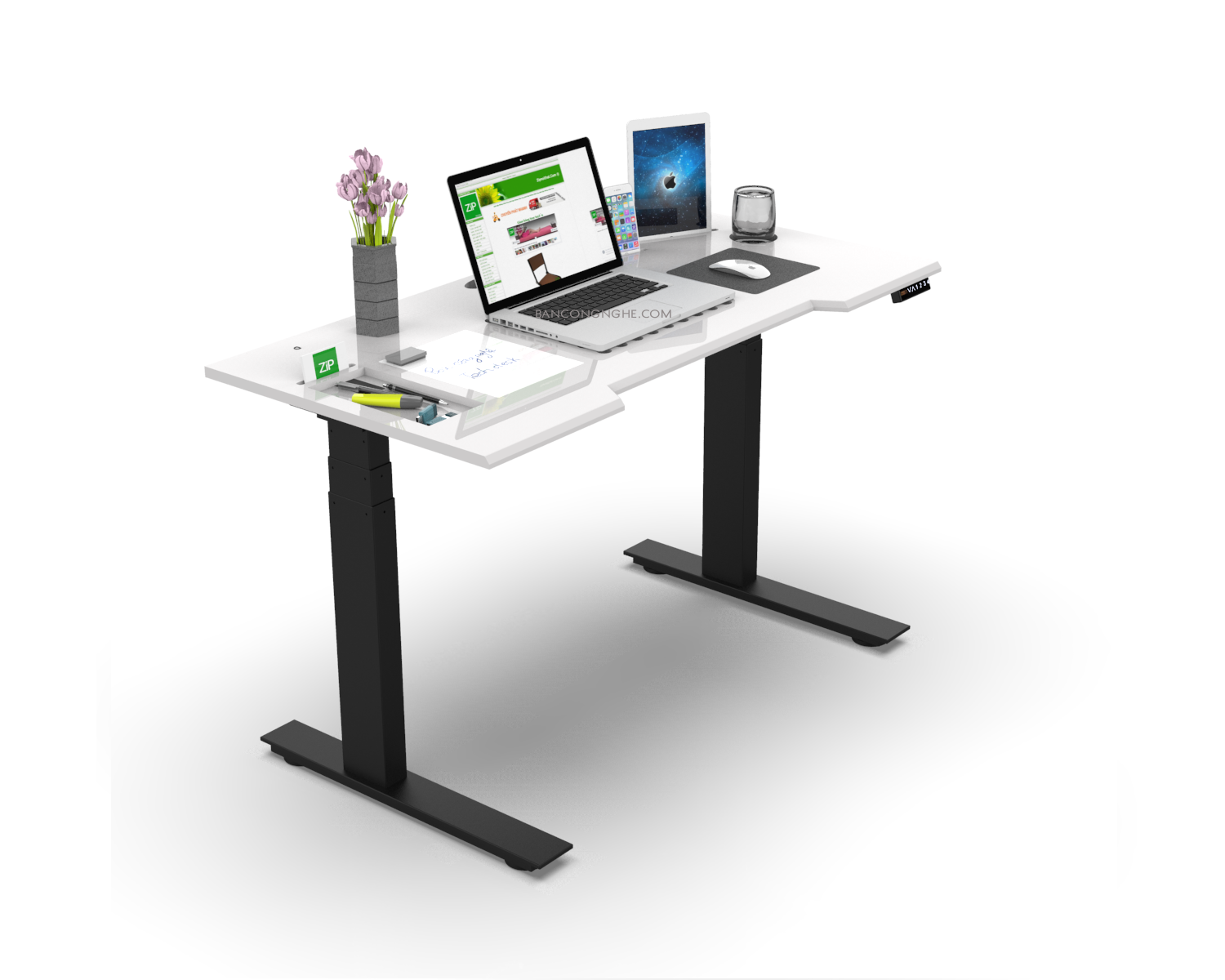 TECHDESK PRO WHITE
