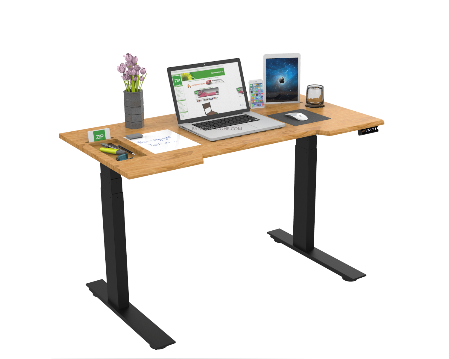 TECHDESK PRO BLACK