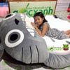 [Có Video] Đệm lười hạt xốp beanbag Totoro siêu bự