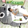 [Có Video] Đệm lười hạt xốp beanbag Totoro siêu bự