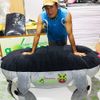 [Có Video] Đệm lười hạt xốp beanbag Totoro siêu bự