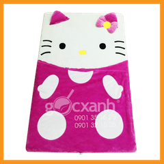 Nệm mỏng Kitty cao su nhân tạo êm 1,2x 2m