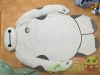 Nệm mỏng baymax- bighero cao su nhân tạo êm 1,2 x 2m