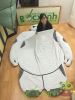 Nệm mỏng baymax- bighero cao su nhân tạo êm 1,2 x 2m