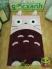 Nệm hình thú mỏng Totoro cao su êm 1,2 x 2m