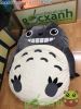 Nệm thú bông Totoro, Mền nhung 1,2 x 1,8m