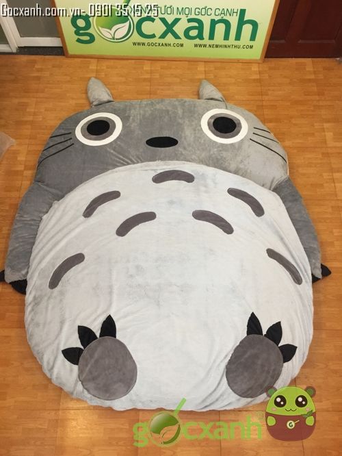 Nệm thú bông Totoro 1.4 x 1.9m