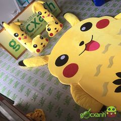 [Sản phẩm hot] Nệm Pikachu đủ loại bề dày, đủ màu, đủ kiểu, đủ size