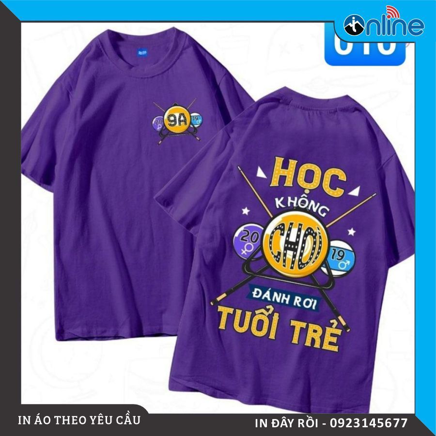  IN ÁO ĐỒNG PHỤC - LOCAL BRAND 