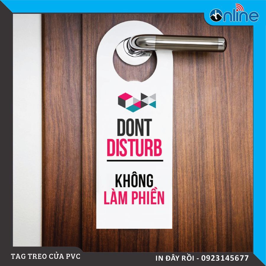  THẺ TREO CỬA KHÁCH SẠN 